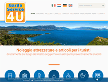 Tablet Screenshot of gardaservice4u.it